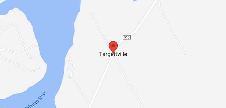 map of Lot Targettville RD
